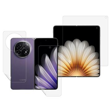 Oppo Find N5 Full Cover Schutzfolie-Set - Durchsichtig