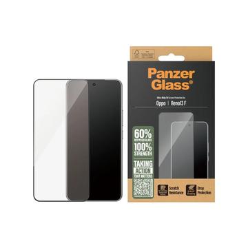 Oppo Reno13 F PanzerGlass Ultra-Wide Fit Panzerglas - Schwarz Rand