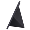 Origami Stand Samsung Galaxy Tab S7+/S8+ Folio Case - Schwarz