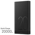Huawei AP20Q Quick Charge Powerbank - 20000mAh - 2 x USB - Schwarz