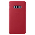 Samsung Galaxy S10e Leder Cover EF-VG970LREGWW - Rot
