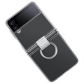 Samsung Galaxy Z Flip4 5G Clear Cover mit Ring EF-OF721CTEGWW - Durchsichtig