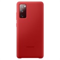 Samsung Galaxy S20 FE Silikon Cover EF-PG780TREGEU (Offene Verpackung - Ausgezeichnet) - Rot