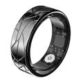 PX02 Crack Design Multifunktions-Smart-Ring mit Fotokontrolle - Größe: 19mm - Schwarz