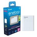 Panasonic Eneloop BQ-CC87 SmartPlus USB Akku-Ladegerät mit Powerbank-Funktion - 4x AAA/AA