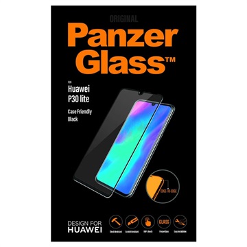 PanzerGlass Case Friendly Huawei P30 Lite Panzerglas - Schwarz