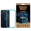 PanzerGlass ClearCase iPhone 13 Mini Antibakterielle Hülle - Blau / Durchsichtig