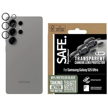 Samsung Galaxy S25 Ultra PanzerGlass Safe Kameraobjektivschutz - Durchsichtig