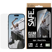 iPhone 17/16 Pro PanzerGlass Safe Ultra-Wide Fit Panzerglas - 9H - Durchsichtig