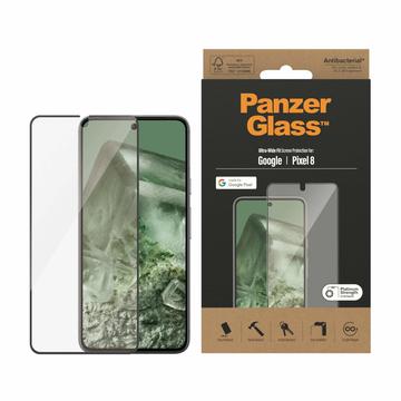 Google Pixel 8 Panzerglas - 9Hs Ultra-Wide Fit Panzerglas - 9H - Schwarz Rand