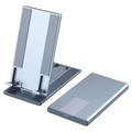 Universelle Multi-Winkel Tischhalterung für Smartphone/Tablet - Silber