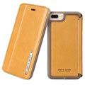 iPhone 7 Plus / iPhone 8 Plus Pierre Cardin Leder Flip Case