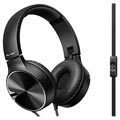 Pioneer SE-MJ722T-B Faltbares Over-Ear-Headset - 3,5mm