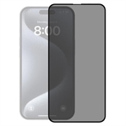 iPhone 17 Pro Max Prio 3D Anti-Spy Panzerglas - 9H - Schwarzer Rand