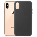 Prio Double Shell iPhone X / iPhone XS Hybrid Hülle - Schwarz