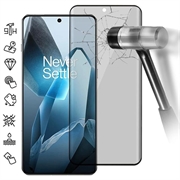 OnePlus 13 Privacy Full Cover Panzerglas - Schwarz Rand