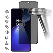 OnePlus Nord CE5 Privacy Full Cover Panzerglas - 9H - Schwarz Rand
