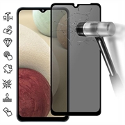 Samsung Galaxy S25 FE Privacy Full Cover Panzerglas - 9H - Schwarz Rand