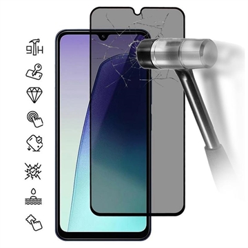 Xiaomi Redmi 14C/14R/Poco C75 Privacy Full Cover Panzerglas - 9H - Schwarz Rand