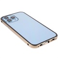 Privat Serie iPhone 13 Pro Max Magnetisches Cover - Gold