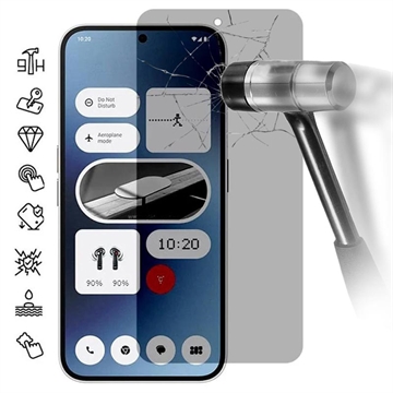 Nothing Phone (2a)/(2a) Plus Privat Panzerglas - 9H, 0.3mm