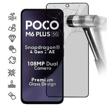 Xiaomi Poco M6 Plus Privat Panzerglas - 9H, 0.3mm