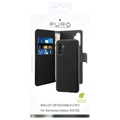 Puro 2-in-1 Magnetisches Samsung Galaxy A13 5G Wallet Hülle - Schwarz