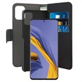 Puro 2-in-1 Magnetische Samsung Galaxy A51 Wallet Hülle - Schwarz