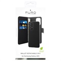 Puro 2-in-1 Samsung Galaxy A53 5G Magnetische Schutzhülle mit Geldbörse - Schwarz