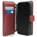 Puro Slide Universal Smartphone Schutzhülle mit Geldbörse - XL - Schwarz