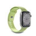 Apple Watch Series 9/8/SE (2022)/7/SE/6/5/4/3/2/1 Puro Icon Silikon Armband - 41mm/40mm/38mm - Hellgrün