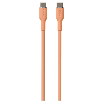 Puro Icon Soft USB-C / USB-C Kabel - 1.5m - Pfirsich