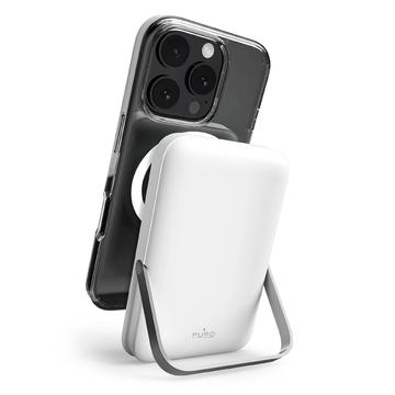 Puro Stand Power Mag 10000mAh Wireless Power Bank - MagSafe-kompatibel - Weiß