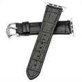 Apple Watch Series 4/3/2/1 Qialino Leder Strap - 38mm, 40mm