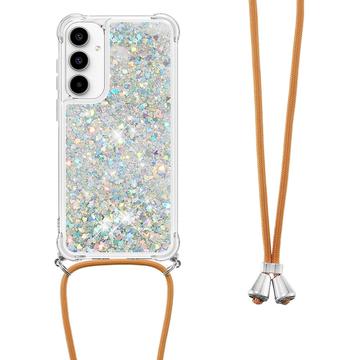 Samsung Galaxy A35 Quicksand Serie TPU Hülle - Silber