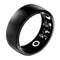 R09M Gesundheitsüberwachung Smart Ring - Größe: 21.8mm - Schwarz