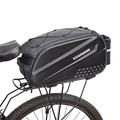 RZAHUAHU YA367 Fahrradträger Tasche Hartschale Kofferraum Tasche große Kapazität Kleidung Storage Pack mit Wasserflasche Beutel für Fahrrad Rücksitz