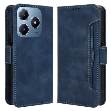 Realme C63/C61/Narzo N63 Wallet Hülle mit Kartenhalter - Blau