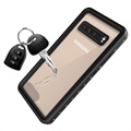Redpepper IP68 Samsung Galaxy S10 5G Wasserdichte Hülle - Schwarz / Durchsichtig