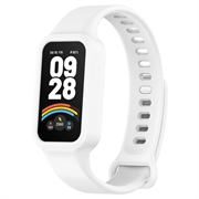 Xiaomi Smart Band 9 Active/Redmi Band 3 Ersatz-Silikonarmband mit integriertem Rahmen