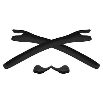 Ersatzbügel und Nasenpads für Oakley Radar-Sonnenbrillen - Schwarz