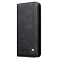 Retro Serie Samsung Galaxy S10 Wallet Schutzhülle