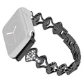 Strassstein Fächerförmiges Apple Watch SE/6/5/4/3/2/1 Armband - 42mm, 44mm