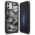 Ringke Fusion X Design iPhone 12/12 Pro Hybrid Hülle - Camouflage / Schwarz