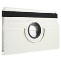 Samsung Galaxy Tab A 10.1 (2019) Rotierend Folio Hülle - Weiß