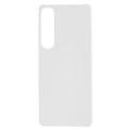 Sony Xperia 1 IV Gummierte Kunststoff Hülle - Weiß