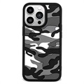 Robust Tarnung Muster iPhone 13 Pro Hybrid Case