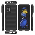 Rugged Serie Xiaomi Redmi Note 11T Pro/11T Pro+ TPU Hülle - Schwarz