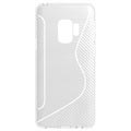 Samsung Galaxy S9 S-Line TPU Hülle - Karbonfaser