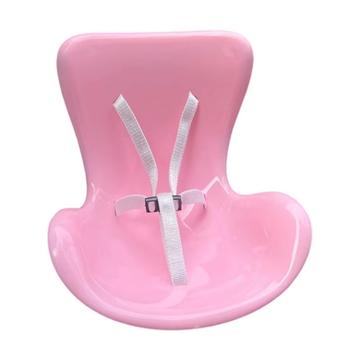 Sicherheitsautositz für Labubu-Puppe 17cm - Rosa